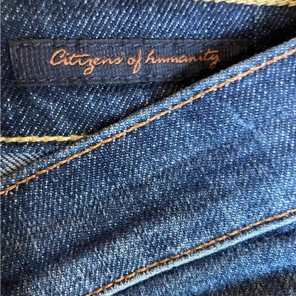 CITIZENS OF HUMANITY Big Sur Stretch Low Waist Flare Jeans #092 - Picture 7 of 9